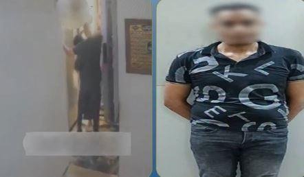 ضبط متهم تعدي على طليقته لرفضه...