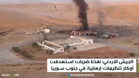 الجيش الأردني ينفذ ضربات في جنوب سوريا