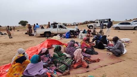 السودان.. منطقة طويلة تستقبل موجة نزوح جديدة وسط نقص حاد في الغذاء والدواء