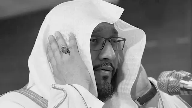 وفاة الشيخ إبراهيم المدني مؤذن...