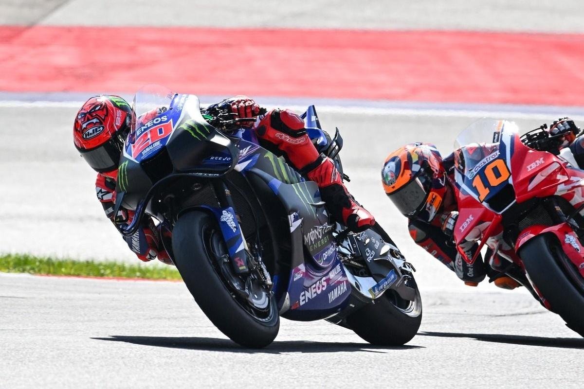 Luca Marini hit in chest by debris in Austrian GP: “It could have been much worse”
