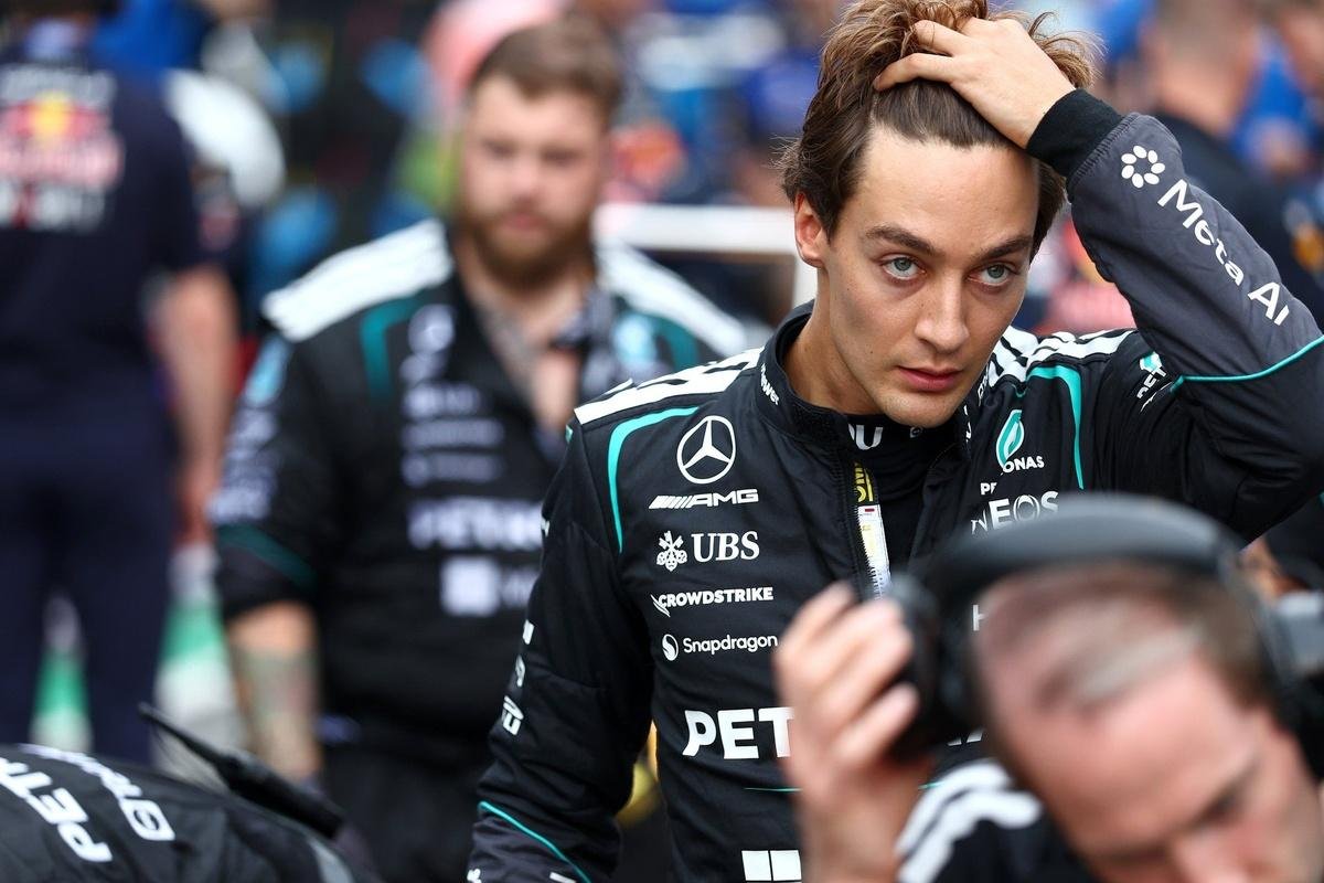 George Russell: “You’ve got to laugh” at bad luck as F1 title drifts away