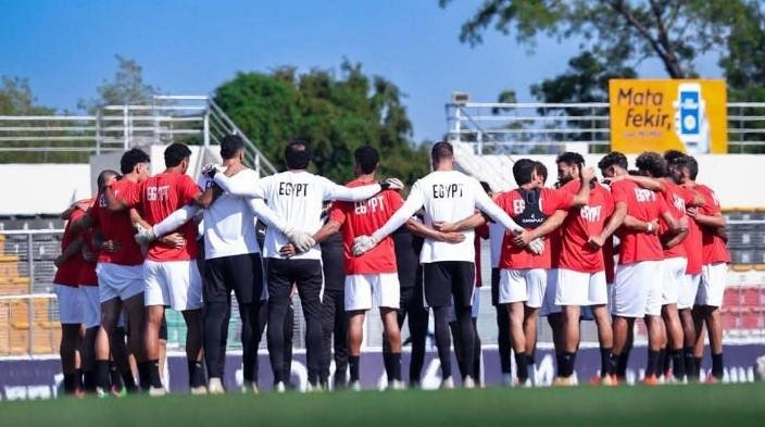 بالصور.. منتخب مصر يختتم تدريباته استعدادًا لمواجهة جنوب السودان