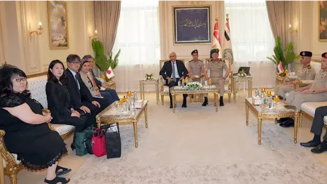 تفاصيل زيارة وفد جامعة هيروشيما إلى الأكاديمية العسكرية المصرية