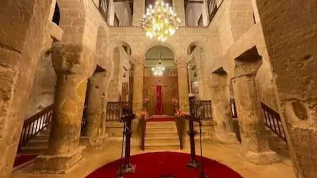 8 أيام احتفالات.. دير جبل الطير يتزين لاستقبال زوار مولد العذراء
