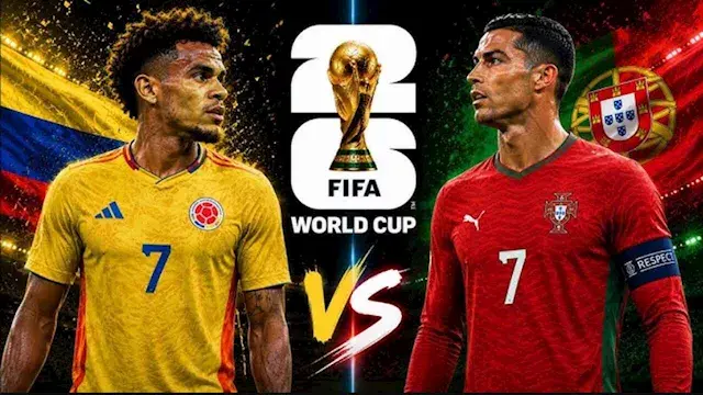 ملخص مباراة البرتغال وكولومبيا...