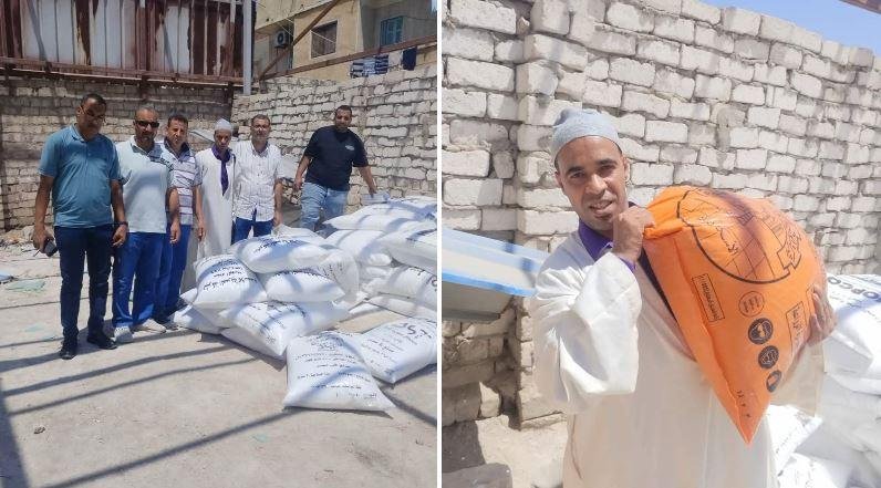 بالجلباب الفلاحي.. مفتش تموين...