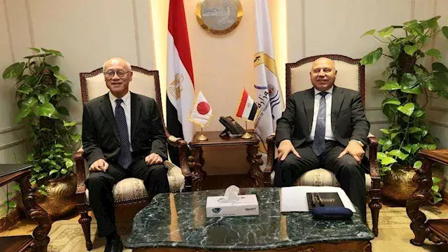 وزير النقل يبحث مع سفير اليابا...