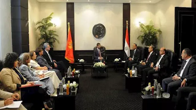مصر والجبل الأسود تبحثان إطلاق...