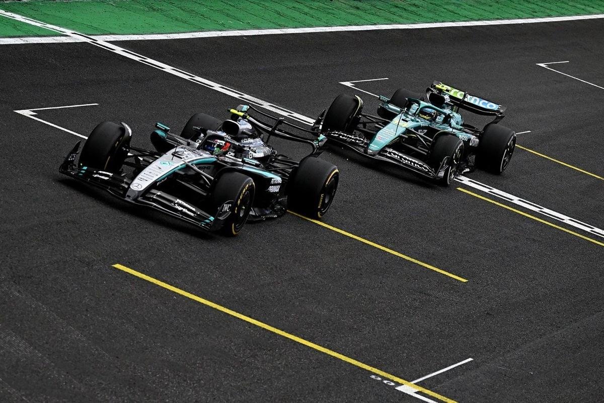 Mercedes and Aston Martin go head-to-head in charity football match: Here are the results